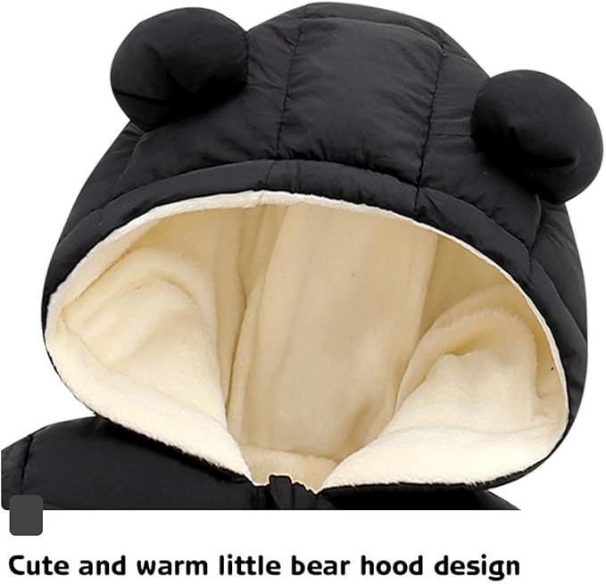 Cute Baby Boys Snowsuit New Born baby girls Winter Coat Toddler Clothes