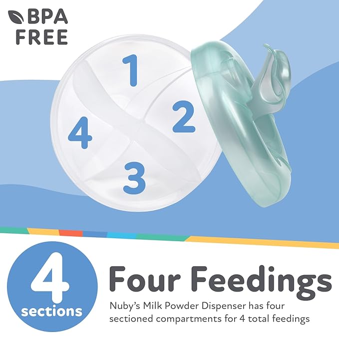 Nuby Natural Touch Milk Powder Dispenser