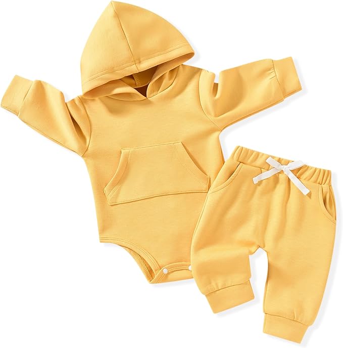 Aalizzwell Infant Baby Winter Hoodie Outfit