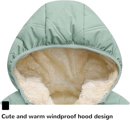Baby girls winter coats toddler outerwear snow jackets infant boys warm clothes
