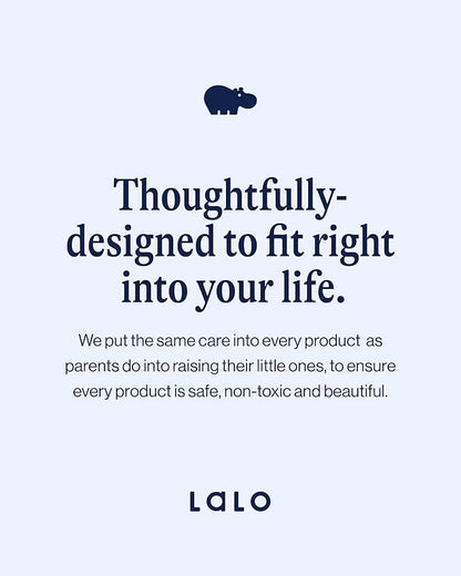 Lalo Suction Plates - 2 Pack, 100% Silicone Non-Toxic BPA-Free Baby Plates with Suction Base To Prevent Accidental Tip-Overs - Suction Plates for Toddlers With Three Divided Sections - Sage