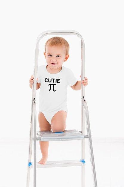 AW Fashions Cutie Pie Baby Bodysuit Cute Sweet Outfit Boys Girls Newborn Romper Infants Announcement