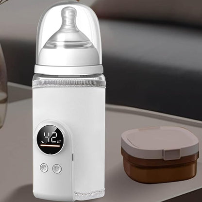 Bottle Warmer Portable - USB Powered Milk Heater, Car USB Bottle Warmer Portable Travel Breast Milk Warmerr for Camping Home Travel Car Feeding Nursery Breastmilk Or Formula for Bottles