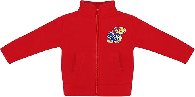 Creative Knitwear College Baby Polar Fleece Jacket-Team Logo, Multiple Colors, for Boys & Girls (12 Mos-8 Yrs)