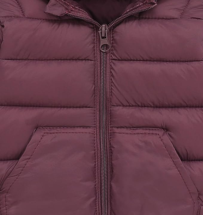 Toddler Winter Coats Puffer Padded Jacket Baby Boys Girls Bear Hoods Down Jacket Light Weight Infant Outerwear