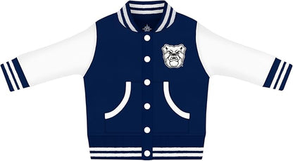 Creative Knitwear College Baby Varsity Jacket Lightweight - Team Logo, Multiple Colors, Unisex, (0 Months - 4T)