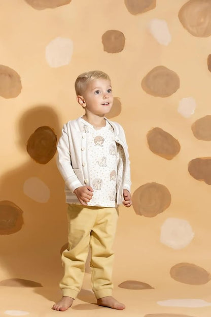 Monica + Andy Crewneck Tee, 100% Organic Cotton Clothes for Girls & Boys, Printed T-Shirt Sizes for Kids, Toddler & Baby