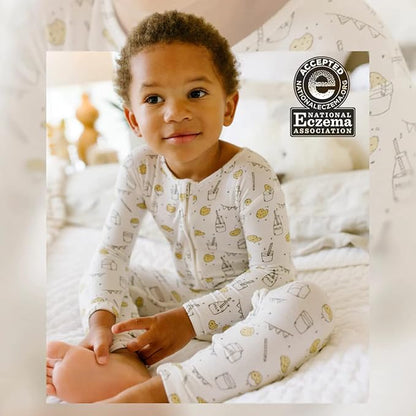 Bellabu Bear Convertible Footies for Baby Boys & Baby Girls, Family Matching Pajamas, Rayon from Bamboo