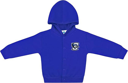 Creative Knitwear College Baby Snap Hooded Jacket - Team Logo, Multiple Colors, for Boys & Girls, (0-24 Months)