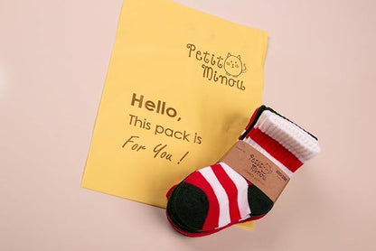 Bella Baby & Toddler Seamless-Toe Turkish Cotton Crew Socks (6-Pack)