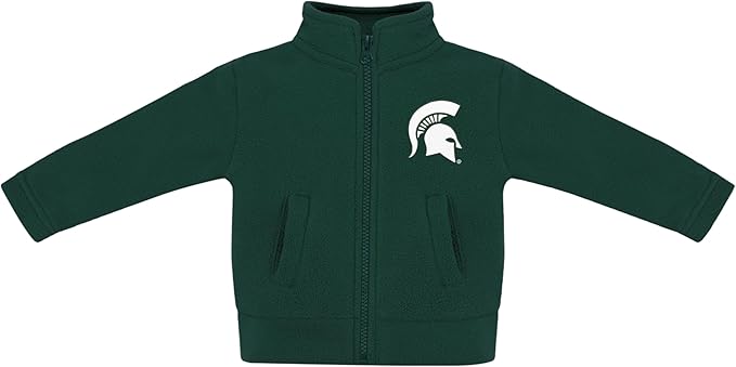 Creative Knitwear College Baby Polar Fleece Jacket-Team Logo, Multiple Colors, for Boys & Girls (12 Mos-8 Yrs)