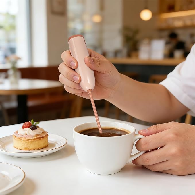 Handheld Electric Baby Formula Mixer with 2 Stirring Sticks, Portable Small Drink Milk Powder Mixer for Bottle Protein Powder Coffee Travel Office Home Stirrer Supply