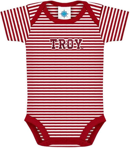 Creative Knitwear College Baby NCAA Infant Striped Bodysuit