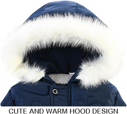 Toddler Fleece Jackets Winter outerwear Coat For Baby Girl Sweater Clothes