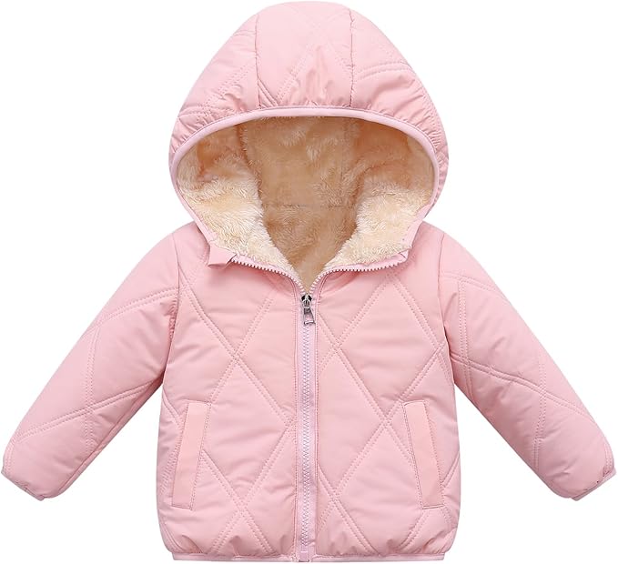 Baby girls winter coats toddler outerwear snow jackets infant boys warm clothes