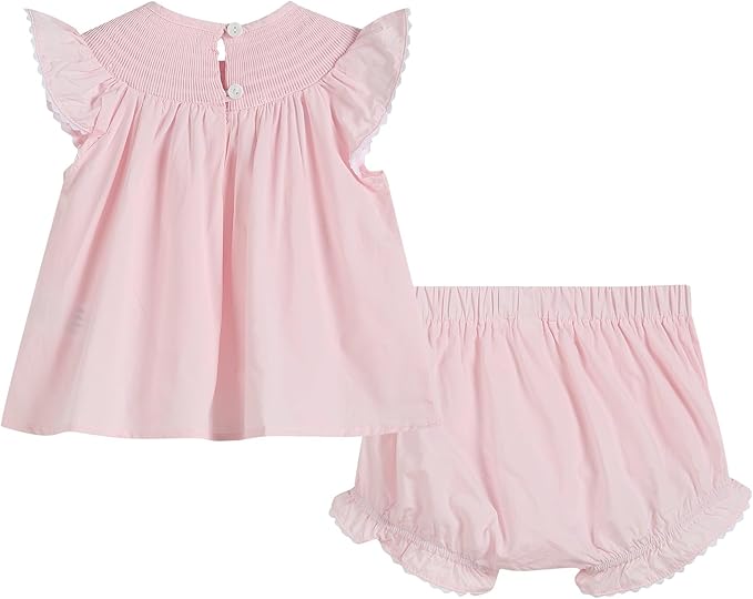 Lil cactus Baby Girls and Toddler Applique Top and Bloomer 2pc. Set