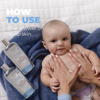 Baby Jolie Relaxing Baby Oil Gel with Shea Butter & Camomile Intensive Moisture 8Oz