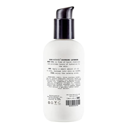 Absolutely Natural Zoey Naturals - Soothing Lavender Body Oil for Kids and Babies, Calming, Moisturizing, Hydrating, Made in USA