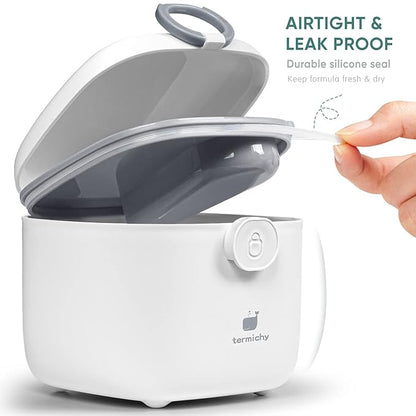 Termichy Milk-Powder Formula Dispenser Container: 14OZ Baby Formula Storage Container for Travel - Portable Formula Holder 400g