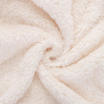 Newborn Baby Girls Clothes Toddler Boys Fleece Jacket Neutral Winter Hoodie Coat