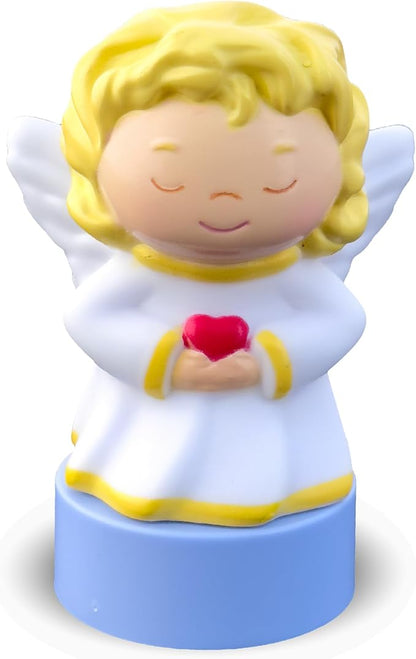 Angel Figurine Cartridge – Projects 6 Bible Stories and 5 Songs, Over 30 Minutes of Audio Content | Gift and Toy for Ages 3+