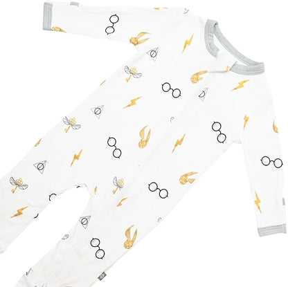 KYTE BABY Unisex Rayon Made From Bamboo Zippered Rompers 0-24 Months