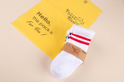 Bella Baby & Toddler Seamless-Toe Turkish Cotton Crew Socks (6-Pack)