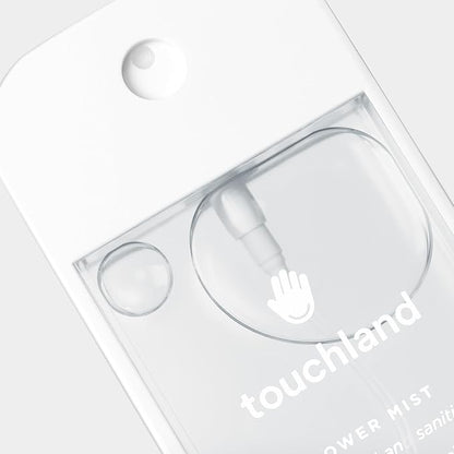 Touchland Hydrating Hand Sanitizer Spray, UNSCENTED Trio Set, 1 FL. OZ. Travel Size Power Mist Sprays (Set of 3)