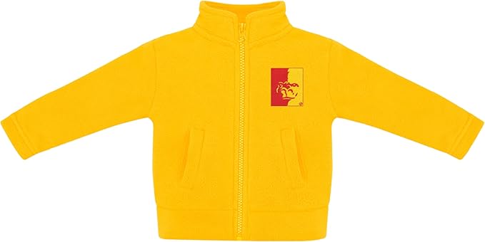Creative Knitwear College Baby Polar Fleece Jacket-Team Logo, Multiple Colors, for Boys & Girls (12 Mos-8 Yrs)