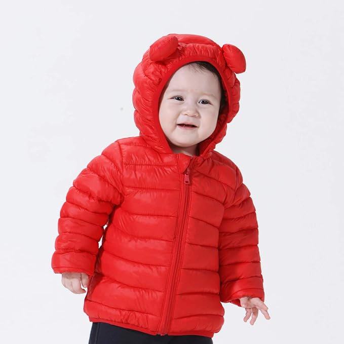 CECORC Toddler Winter Coats Lightweight Puffer Jacket for Baby Infant kids, 6-12 Month,12-18 Month, 2t,3t,4t
