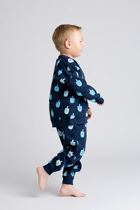 monica + andy Sporty Sweatsuit, 100% Organic Cotton Clothes for Boys & Girls, Outfit Sizes For Kids, Toddler & Infant