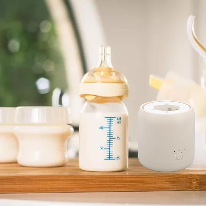 Baby Milk Bottle Shaker Automatic USB Charging Powdered Milk Electric Mixer Portable Low Noise Hands Milk Blender Mixer for Infant