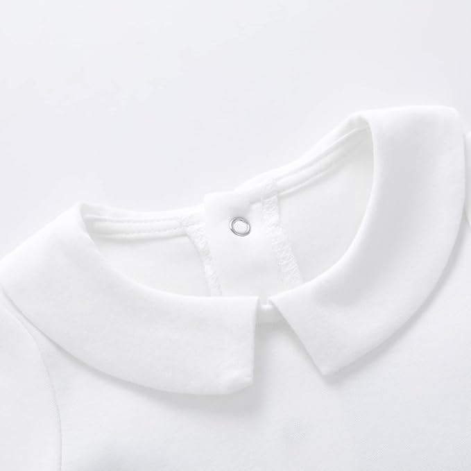 pureborn Baby Girls Boys Bodysuit Super Soft Cotton Romper 0-24 Months