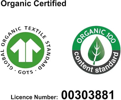 Aablexema Baby Organic Cotton Footed Pajamas Zip Up Preemie Newborn One Piece Long Sleeve Onesie Pjs