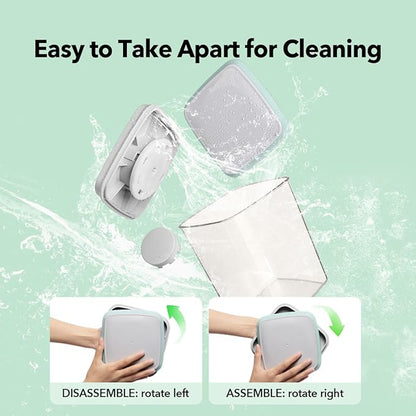 Food Storage Container with Lid, 2.8 Qt Airtight Pantry Canister, BPA-Free Plastic Flour Sugar Storage Container, One-Touch Press-to-Open Lid, Stackable Clear Jar for Rice, Cereal, Coffee, Brown Sugar