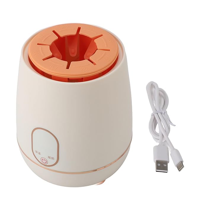 Focket Baby Bottle Warmer, Automatic Milk Shaking Breastmilk Formula Dispenser with Heat Preservation for Home Travel