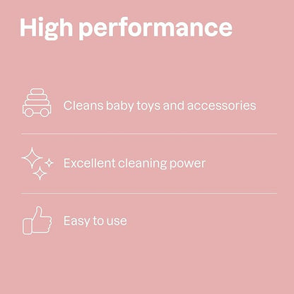 ATTITUDE Toy and Surface Cleaner, EWG Verified Multi-Surface Products, Vegan, Naturally Derived Multipurpose Cleaning Spray, Unscented, 27.1 Fl Oz