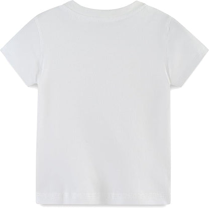 Baby Multicolor Short Sleeve T-Shirt Tee Summer Solid 100% Cotton Basic Clothes