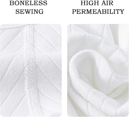 Newborn Baby Cotton Onesie, Cute Bear Patched Casual Long Sleeve Bodysuit, Toddler & Infant Boy's Girl's Comfortable Clothing