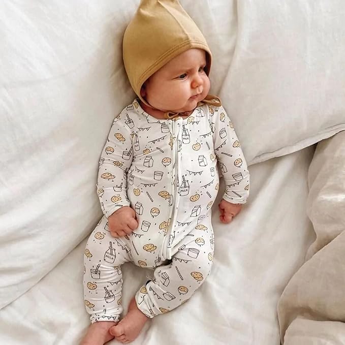 Bellabu Bear Convertible Footies for Baby Boys & Baby Girls, Family Matching Pajamas, Rayon from Bamboo