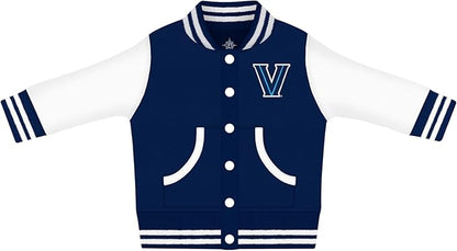 Creative Knitwear College Baby Varsity Jacket Lightweight - Team Logo, Multiple Colors, Unisex, (0 Months - 4T)
