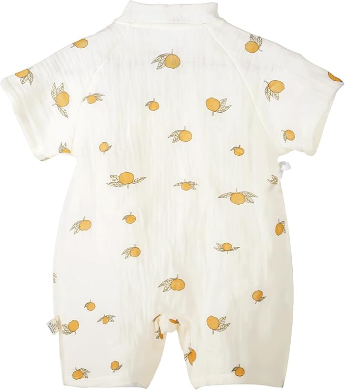 Baby Kimono Robe Newborn Cotton Yarn Bodysuit Romper Infant Japanese Pajamas 0-24 Months