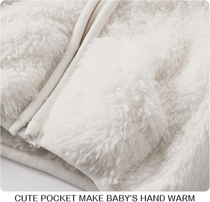 Baby Boy Fleece Jacket Girl Winer Clothes Coat Toddler Boy'S Clothing Sweater