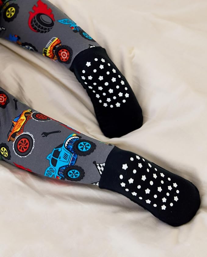 Bamboo Viscose Baby Convertible Footie Pajama, Zipper Pajamas for Baby Boys & Girls, Sleep & Play Footed Pjs