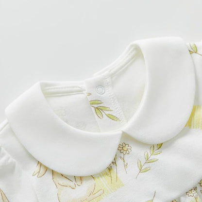 pureborn Baby Girls Boys Bodysuit Super Soft Cotton Romper 0-24 Months