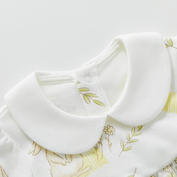 pureborn Baby Girls Boys Bodysuit Super Soft Cotton Romper 0-24 Months