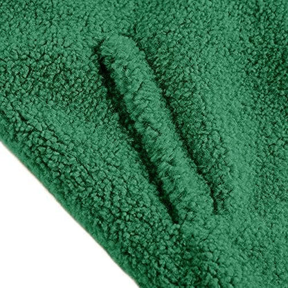 rrhss Baby Girls Faux Fur Teddy Long Coat Toddler Kids Winter Fleece Jacket Warm Outwear Clothes