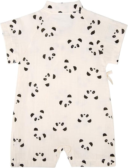 Kimono Robe Newborn Cotton Yarn Robe Baby Romper Infant Japanese Pajamas…