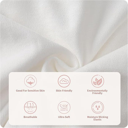 100% Organic Cotton Soft 0-6 Months Unisex Footless Newborn Baby Sleepers Pajamas Romper Boys Girls Long Sleeve