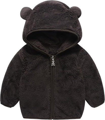 newborn boys girls 0-6 months winter jackets for baby coat warm flecee clothes